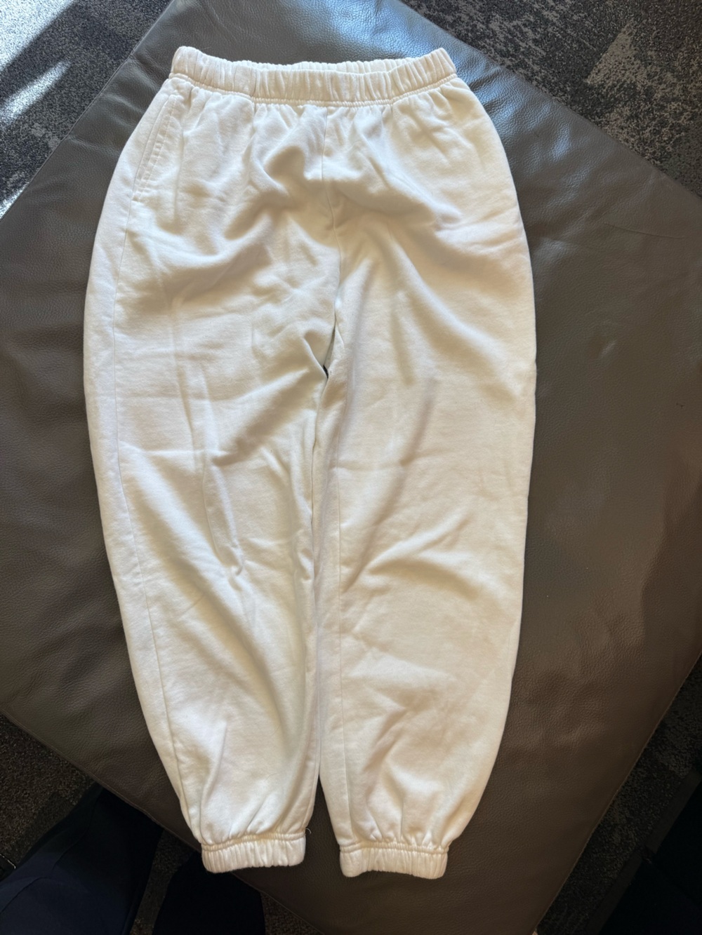 Garage White Cozy Sweatpants